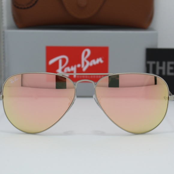 RAY-BAN RB 3025 019/Z2 COPPER FLASH MATTE SILVER - Picture 2 of 7